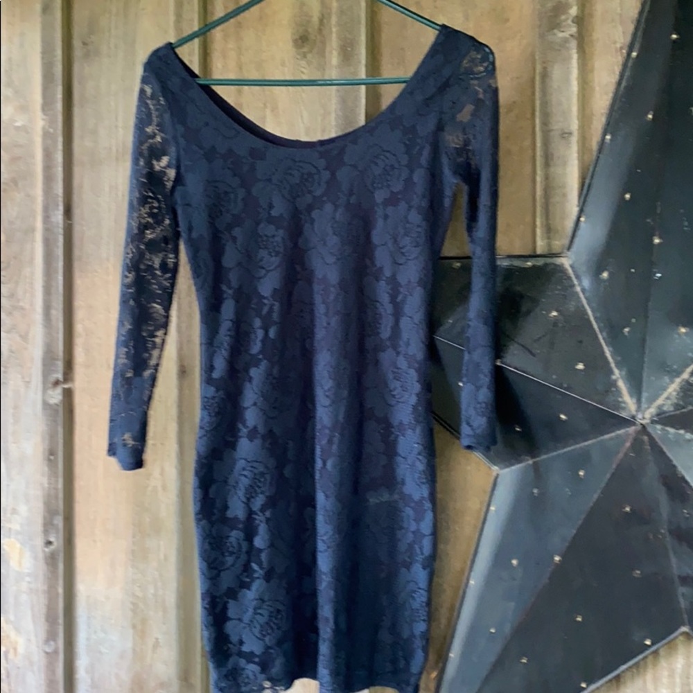 Hollister Navy Blue Dress Size Small